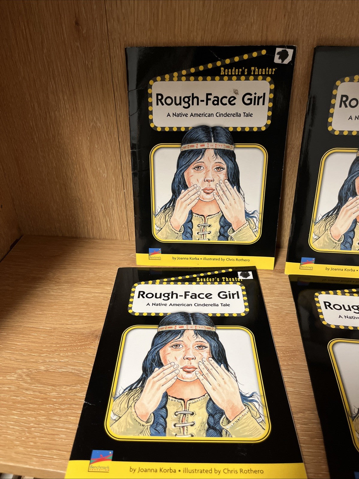 Lot of 4 Rough-face Girl: A Native American Cinderella Tale (Reader's Theater)