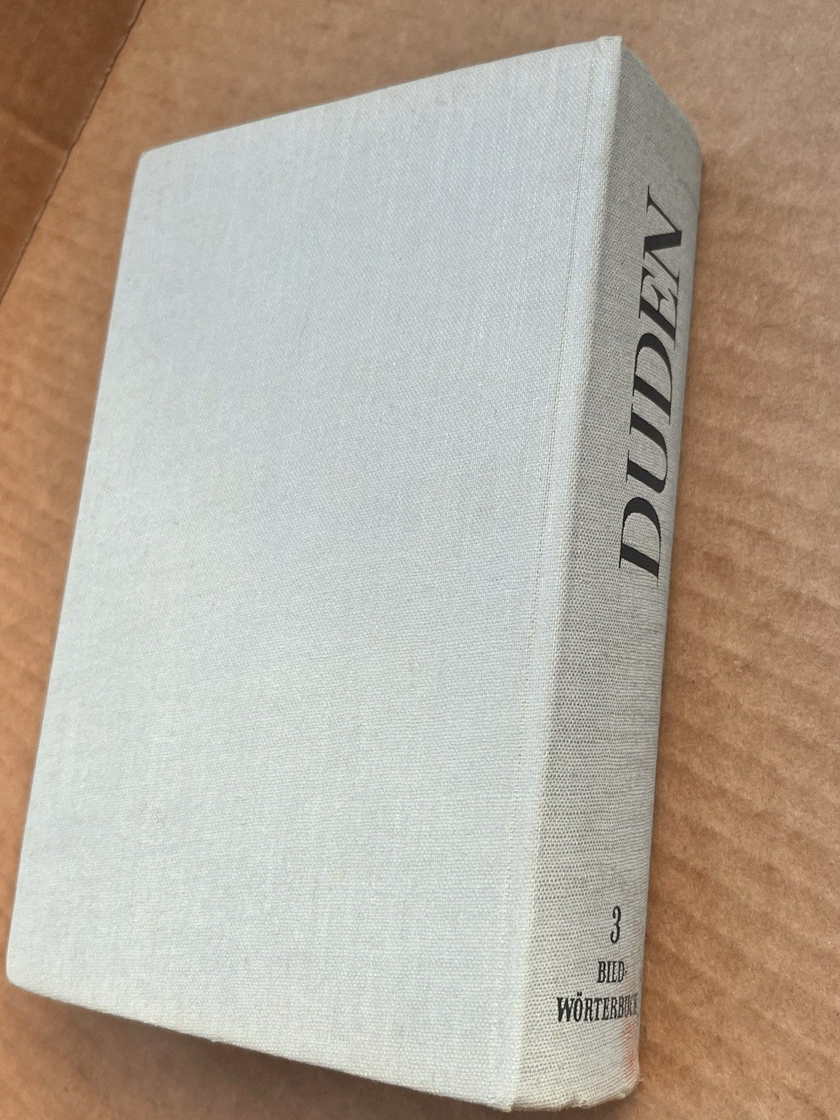 Der Grobe Duden Blidworterbuch Hardcover  Vintage German Book 1958