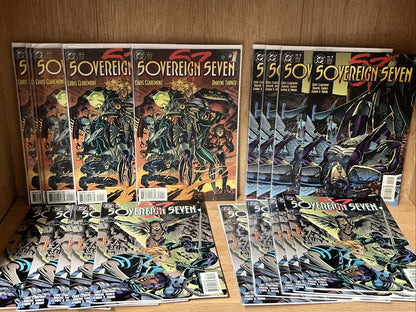 Sovereign Seven Lot of 20  #1 #2 #3 #4  (1995) DC Comics Book 5pc Each Number