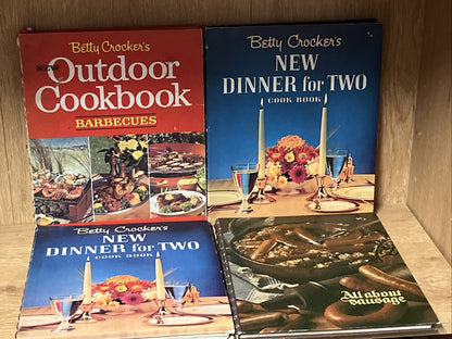 vintage betty crocker cookbook lot of 4 (1st Edition 1967,1973 & 1964 4th -5th P