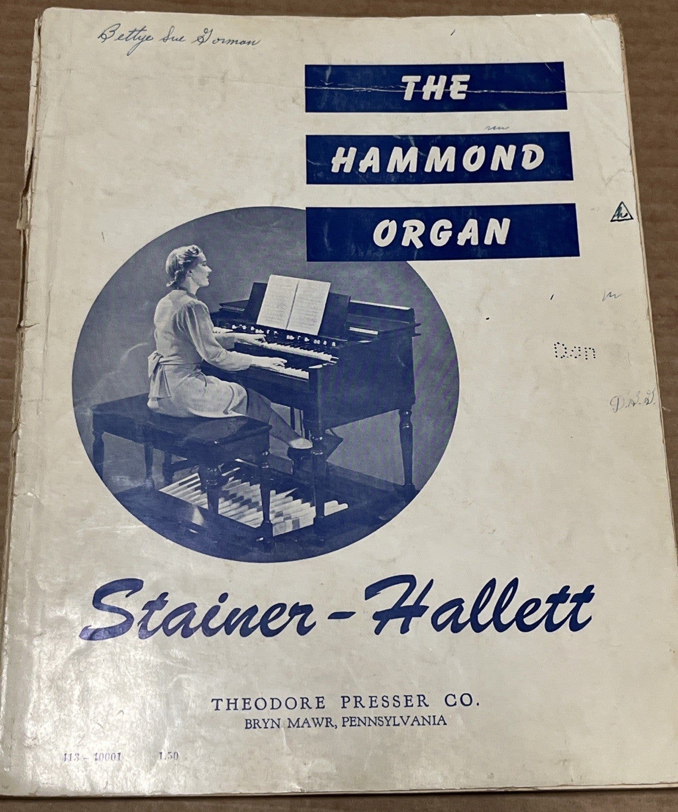 The Hammond Organ Stainer-Hallett