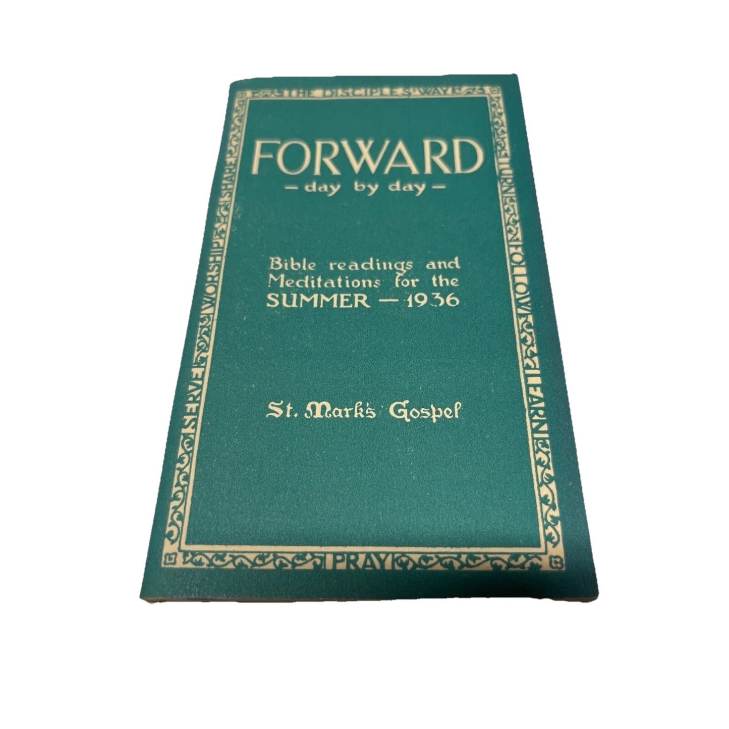Forward -day by day SUMMER 1936