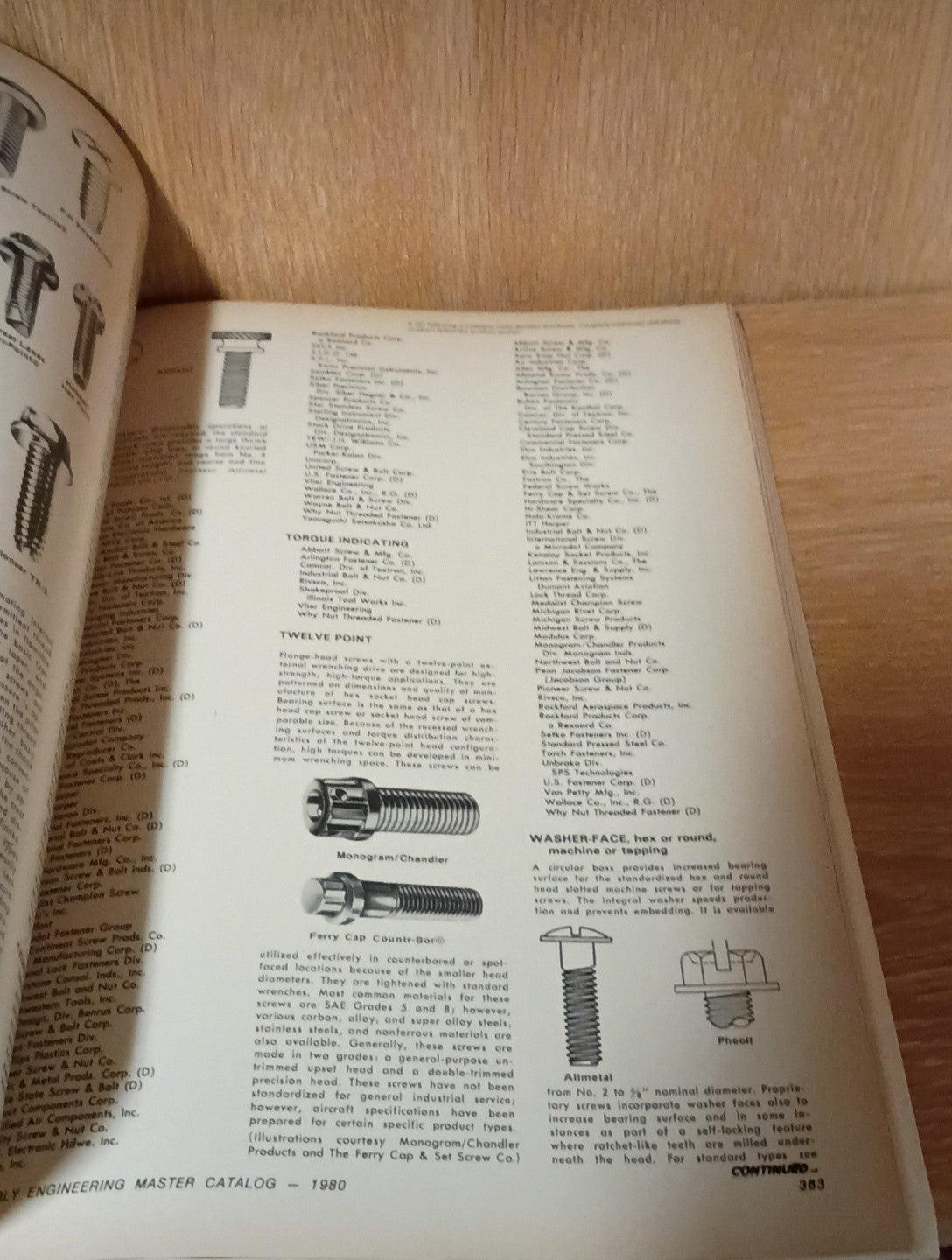 1980 Assembly Engineering Master Catalog