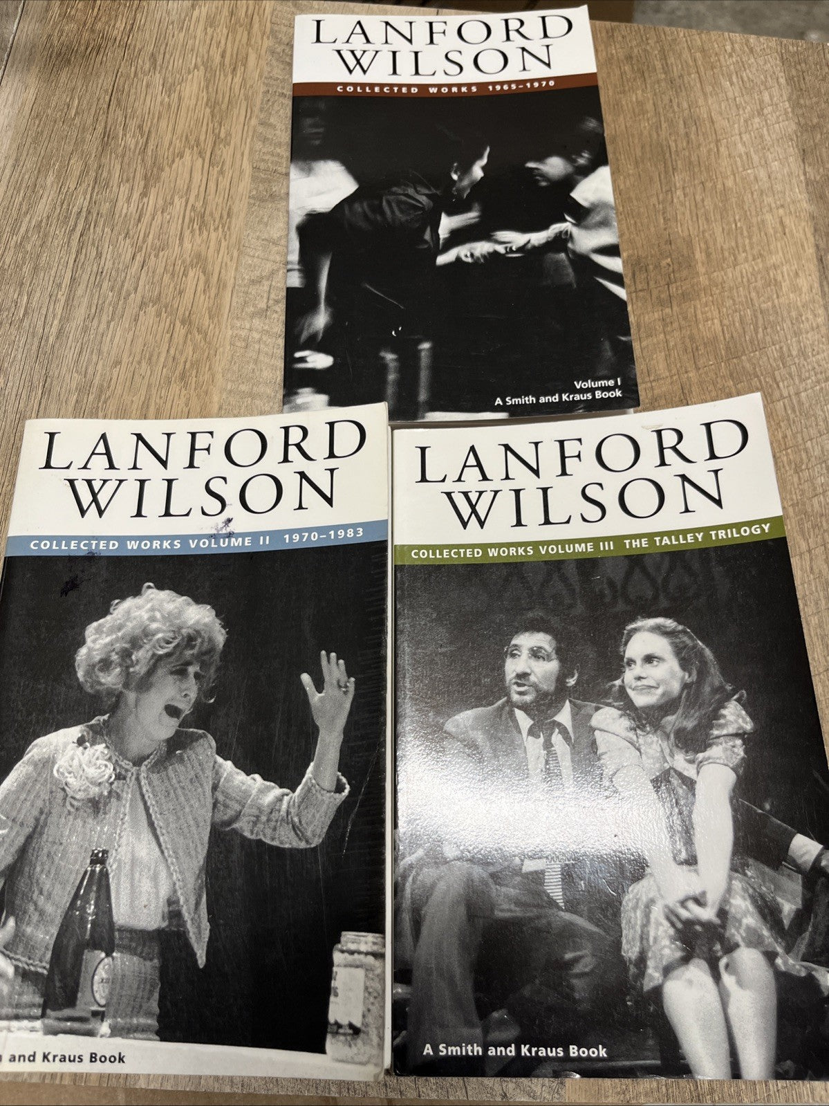 Langford Wilson Collected Works Volume 1 - 3 The Talley Trilogy