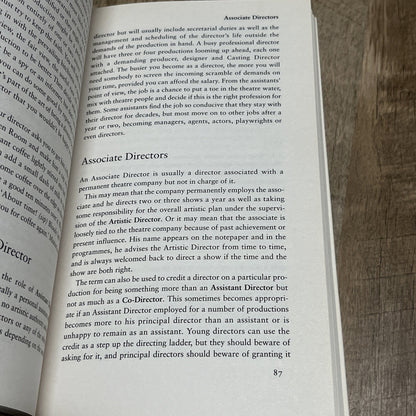 Theatre Craft: A Director's Practical Companion from A to Z by John Caird
