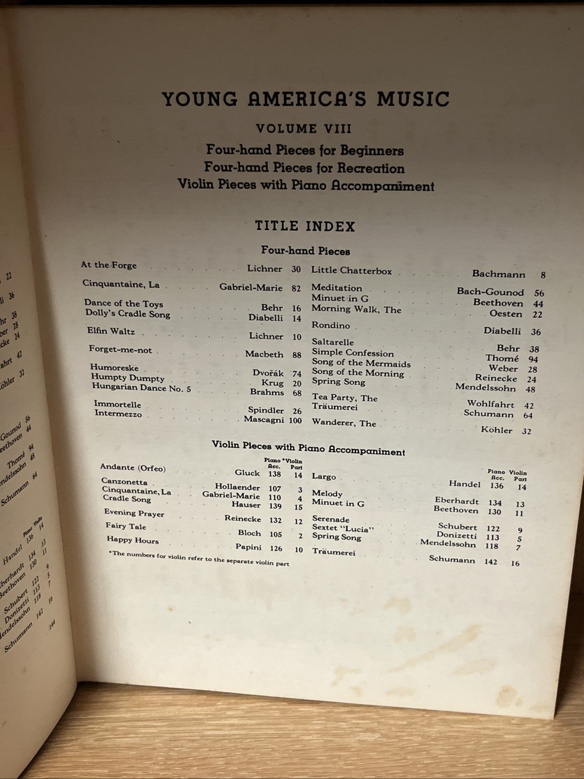 Young America's Music Vol II & V III Lot 2 Music Book Albert E Weir 1950