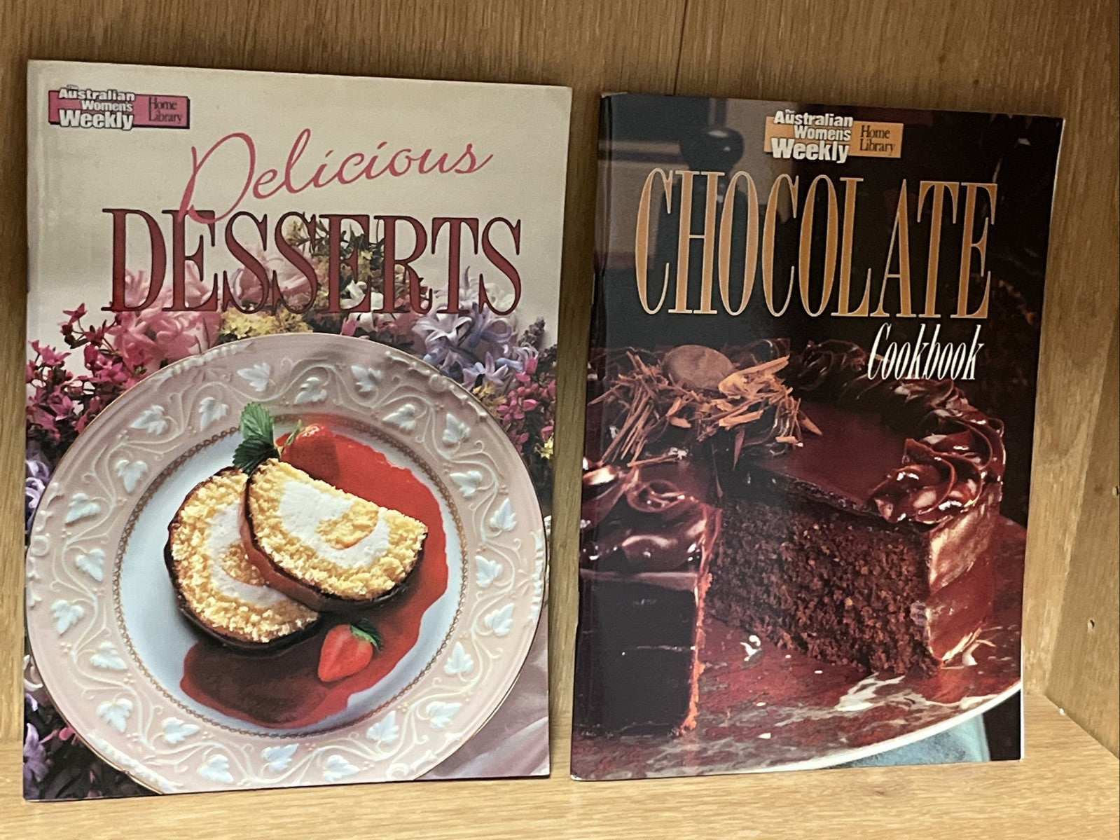 Australian Womens Weekly Deserts and Chocolate Cookbook for All Seasons Home Lib