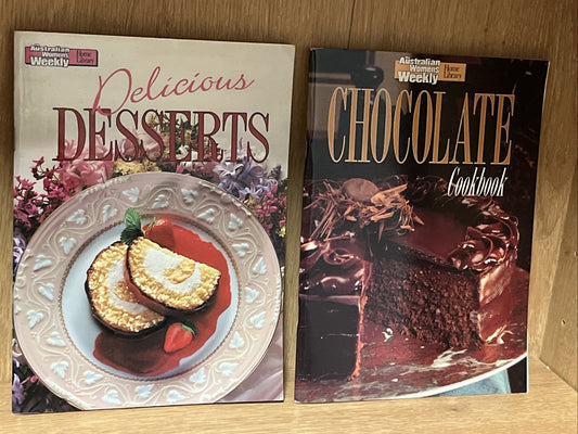 Australian Womens Weekly Deserts and Chocolate Cookbook for All Seasons Home Lib