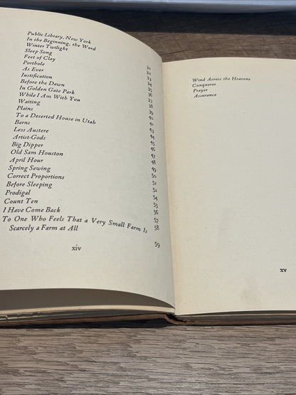 Footsteps on the Earth (1st ed) by Bonaro Wilkinson Overstreet (1934)