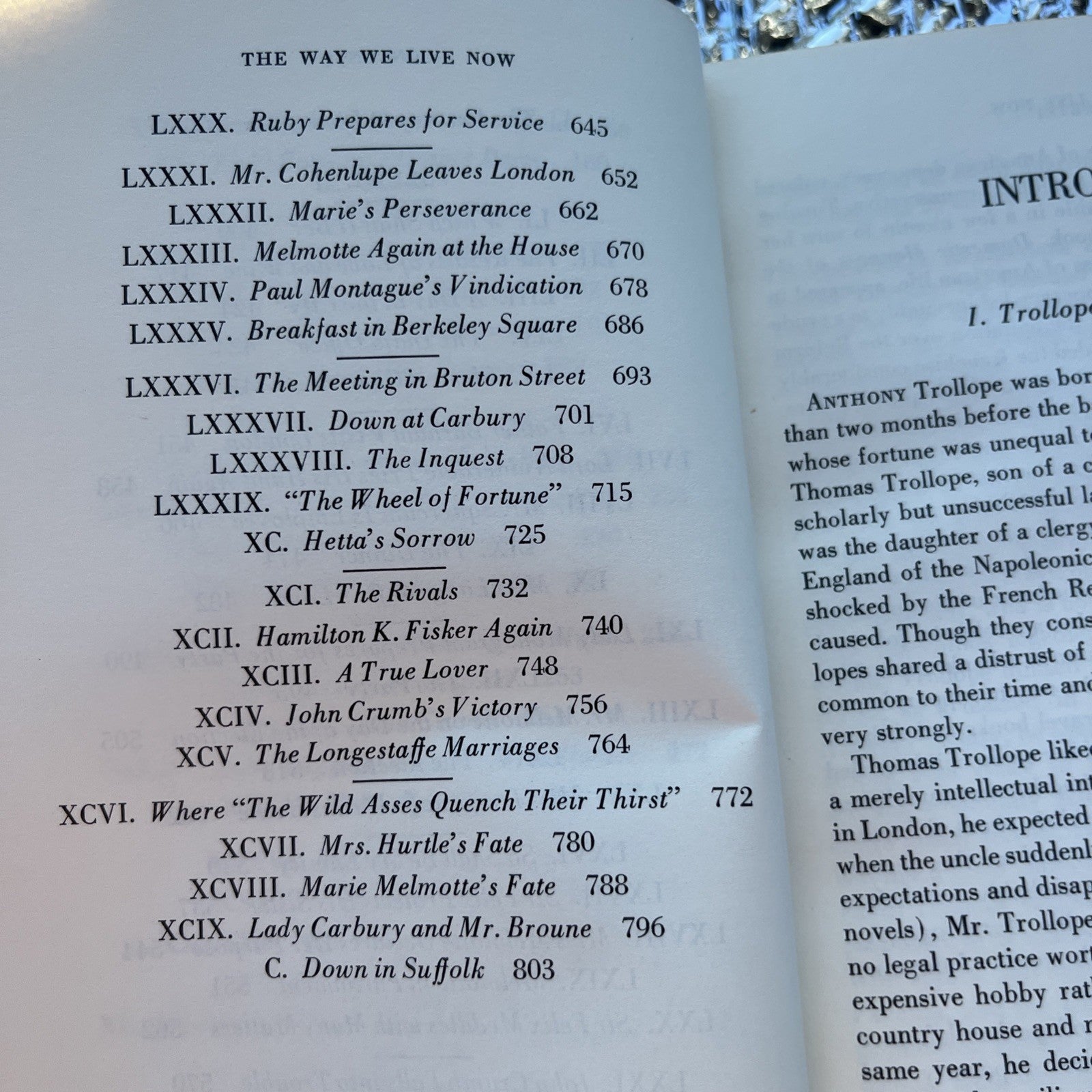 the way we live now anthony trollope 1974 Review Copy