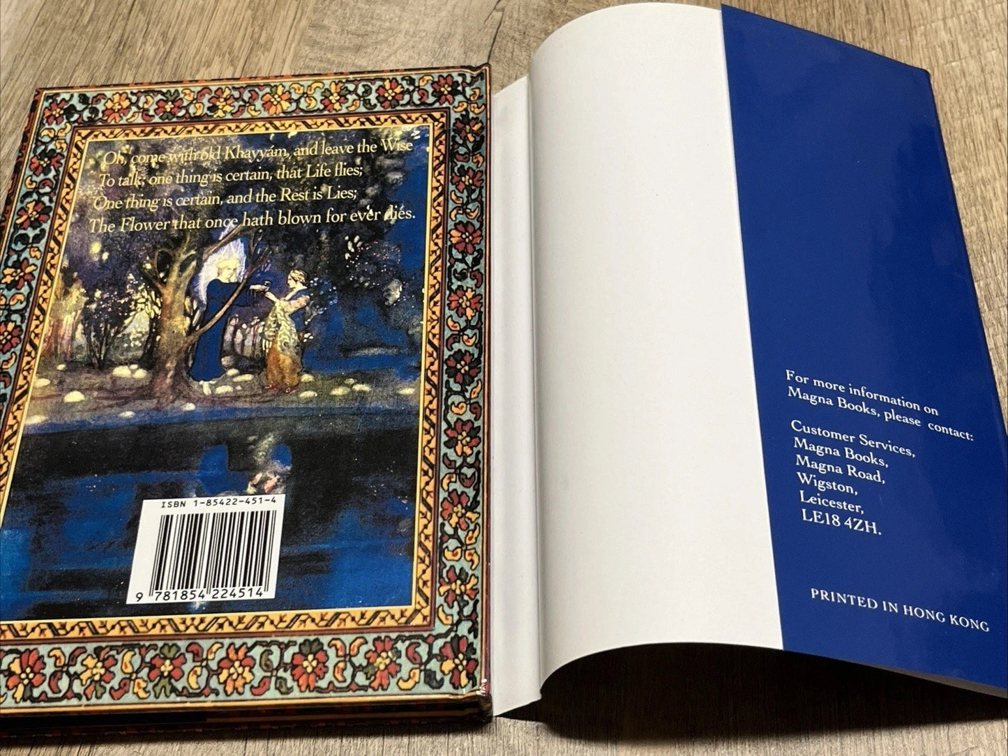 Rubaiyat of Omar Khayyam Illustrated by Willy Pogany 1992 Hardcover