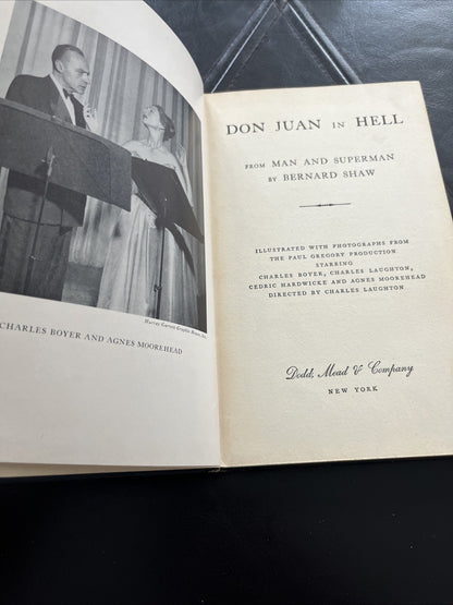 Don Juan in Hell from Man & Superman by George Bernard Shaw, 1931, Dodd,