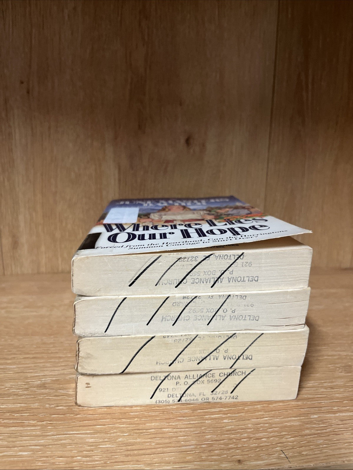 June Masters Bacher Book Lot Of 4 Where Lies Our Hope, No Time For Tears..