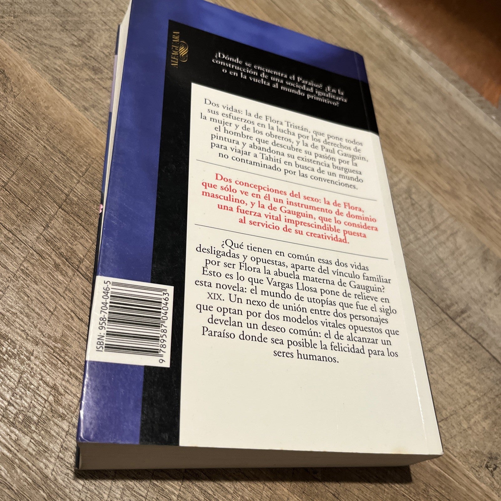 El Paraíso en la otra esquina (Spanish Edition) By Mario Vargas 