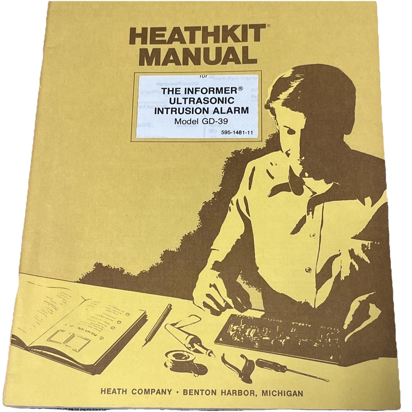Heathkit Manual The Informer Ultrasonic Intrusion Alarm Manual ~ Model GD-39