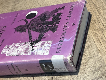 Robert Browning Poems and Plays Vol 2 : 1844-1864, Everyman's Library , 1967