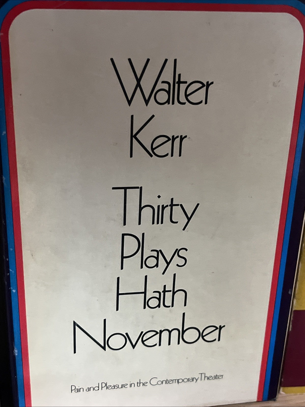 Collections of 9 Plays, Theatre, Harold Pinter, Edward, Walter Kerr, B. Shaw Etc