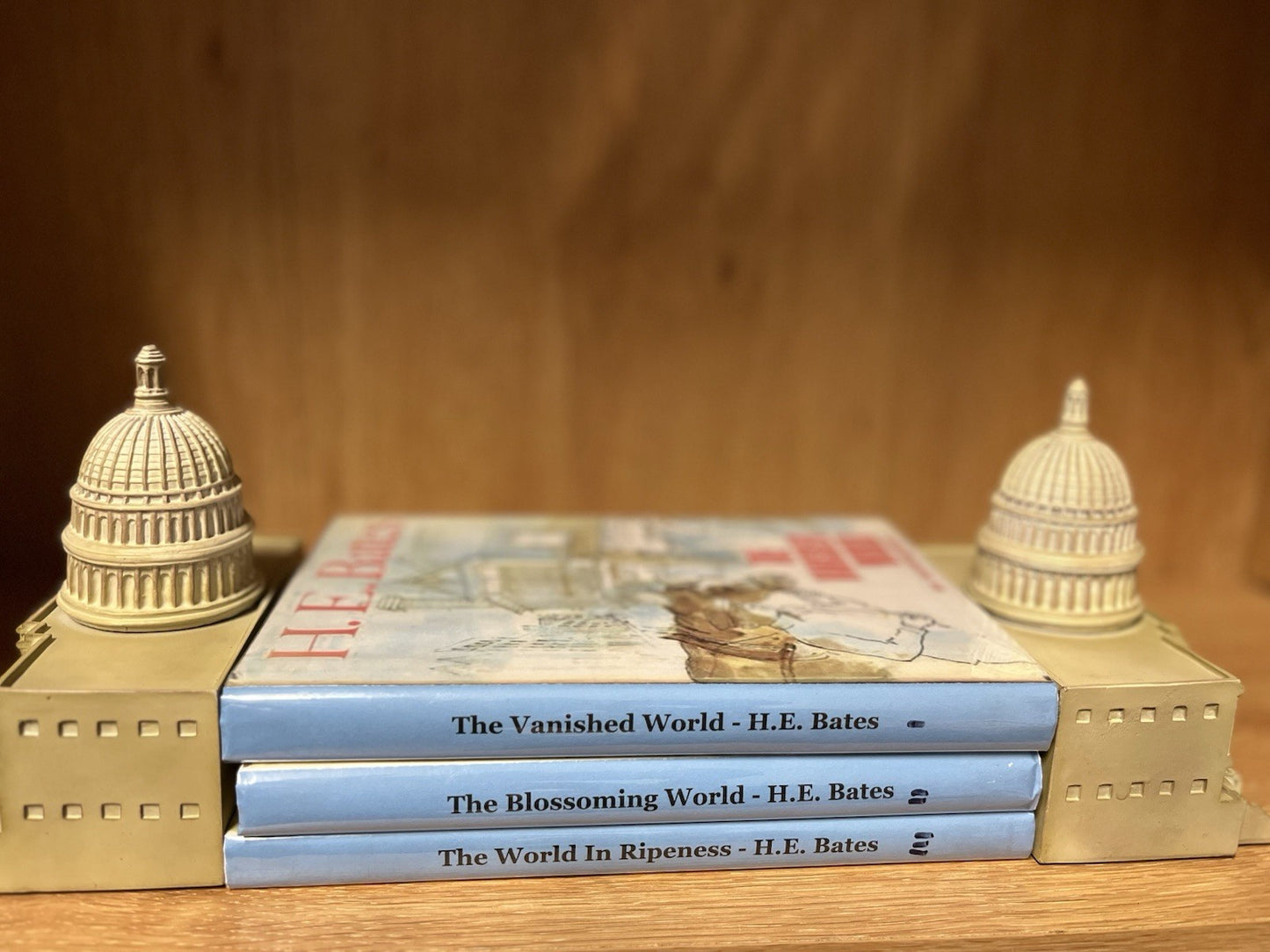 H.E. Bates  Autobiography 3 Vol Set 1963 1st Ed Blossoming Ripeness Vanis