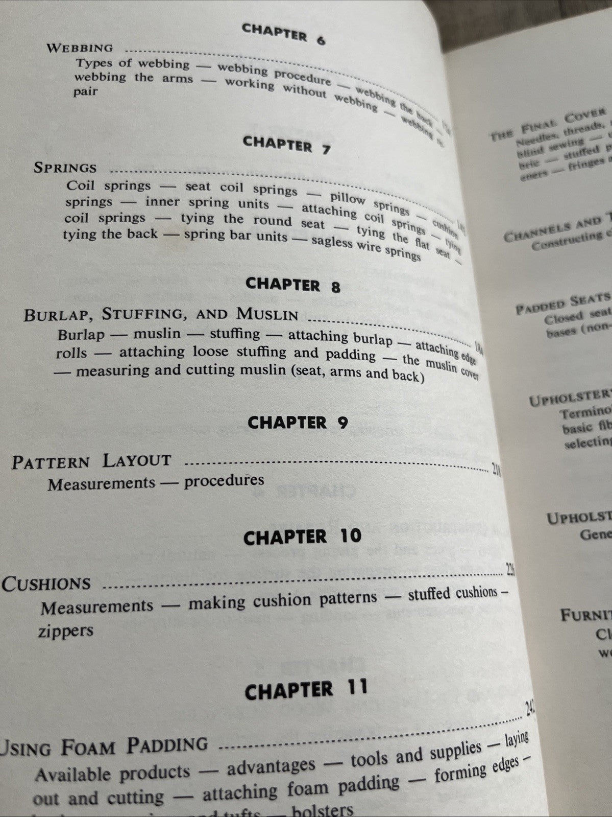 Audel - UPHOLSTERING by James E. Brumbaugh (1972; HC Book) Illustrated