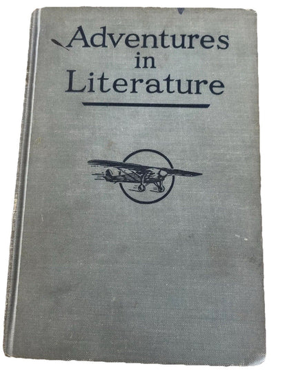 Adventures in Literature Grade By Jacob m Ross, PH.D 1928 Rare Book