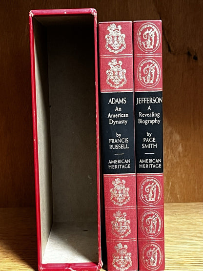Adams An American Dynasty Jefferson A Revealing Biography HC 2 Book Box Set 1976