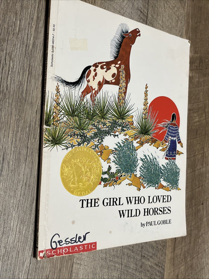The Girl Who Loved Wild Horses 1st Edition 1978 By Paul Goble FIRST EDITION