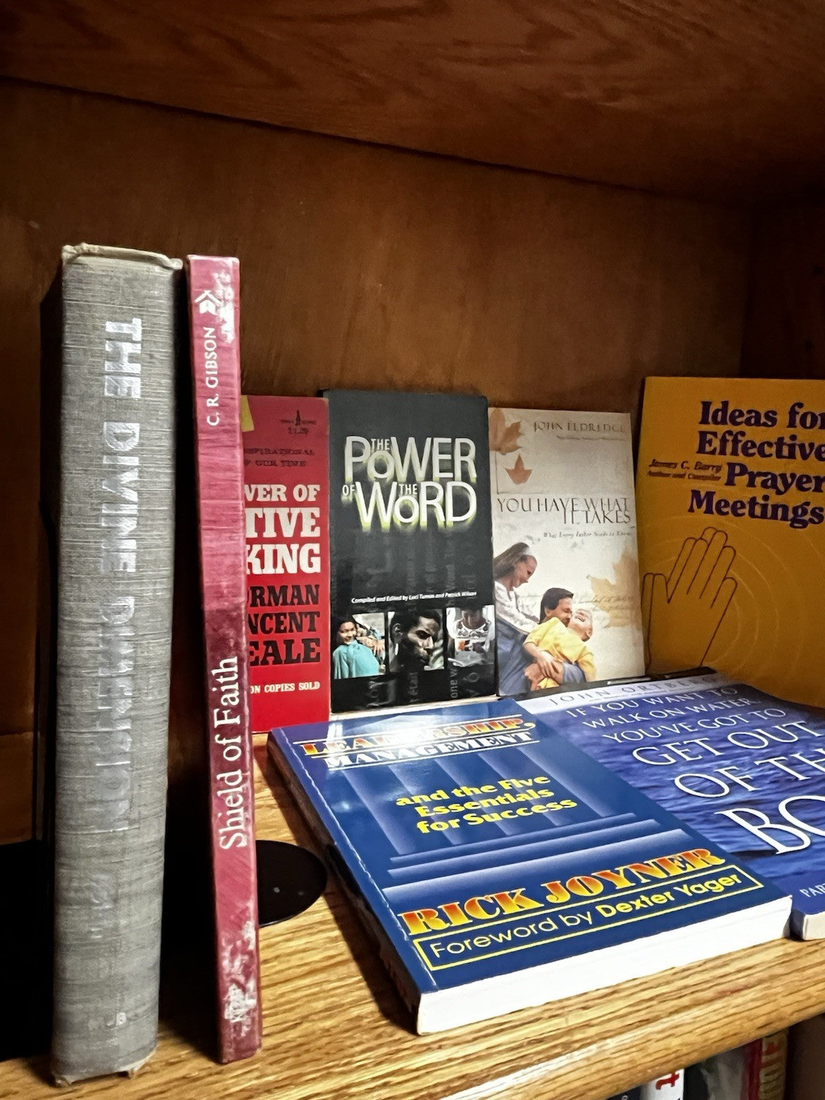 Vintage Church Books / Religious Book Lot (8)