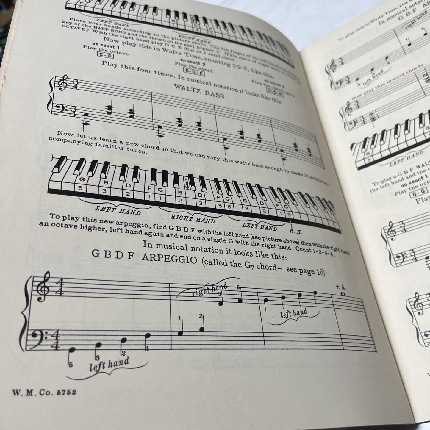 THE ADULT EXPLORER AT THE PIANO STAPLE BOUND – 1937 SHEET MUSIC