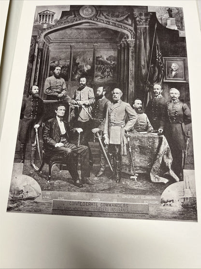 1961 TRAVELERS INSURANCE CO UNION & CONFEDERATE COMMANDERS OF CIVIL WAR - 19th C