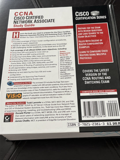 Cisco Certified Network Associate Study Guide by Todd Lammle (1999, Compact Disc