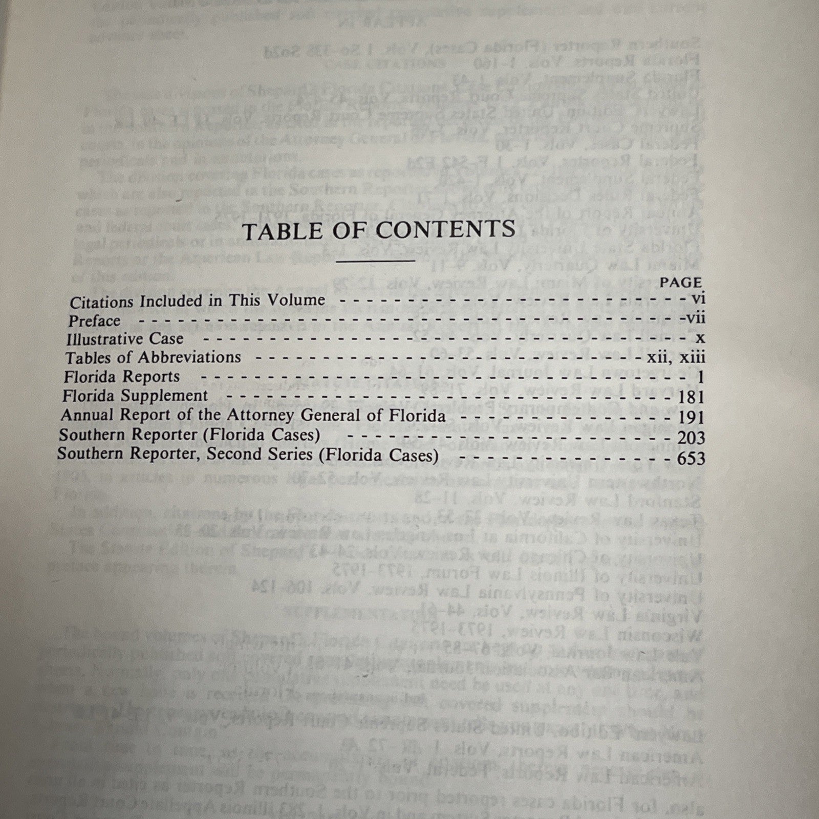Shepard’s Florida Citations, All Florida Cases, Analyzed, Case Edition 1977 HC