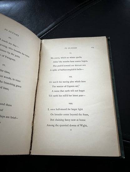 Demeter and Other Poems - Alfred Lord TENNYSON (1892) Acceptable Condition