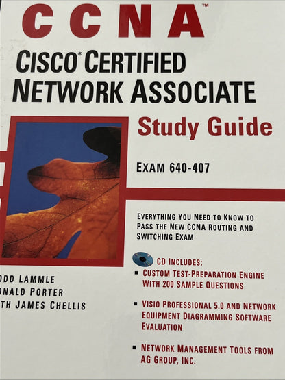 Cisco Certified Network Associate Study Guide by Todd Lammle (1999, Compact Disc