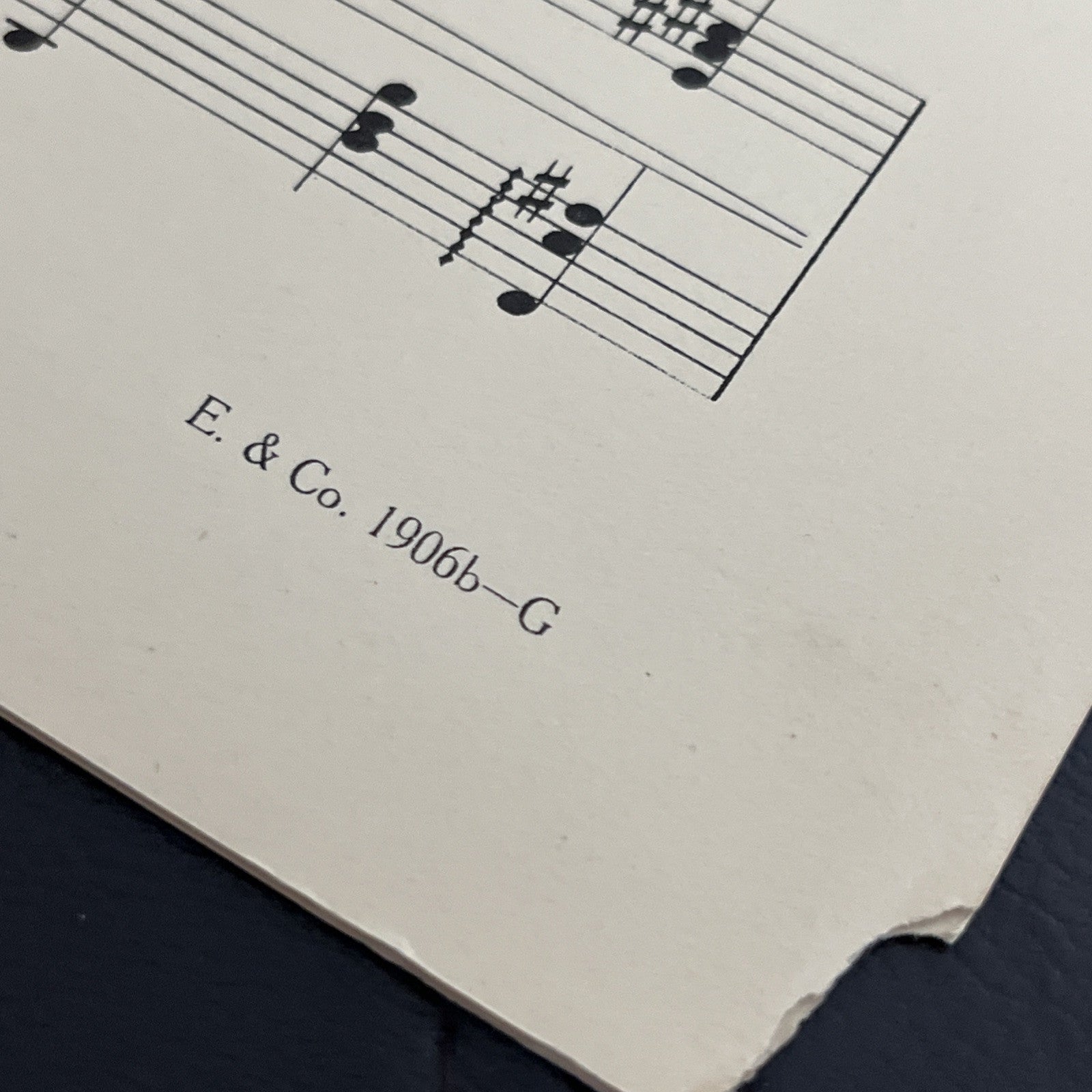 Rare Vintage Thoughts Song by Ernest R.H. Elkin BRAHMS Op. 39; No.15 - (1935)