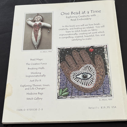 One bead at a time: Exploring creativity with bead embroidery by Robin Atkins