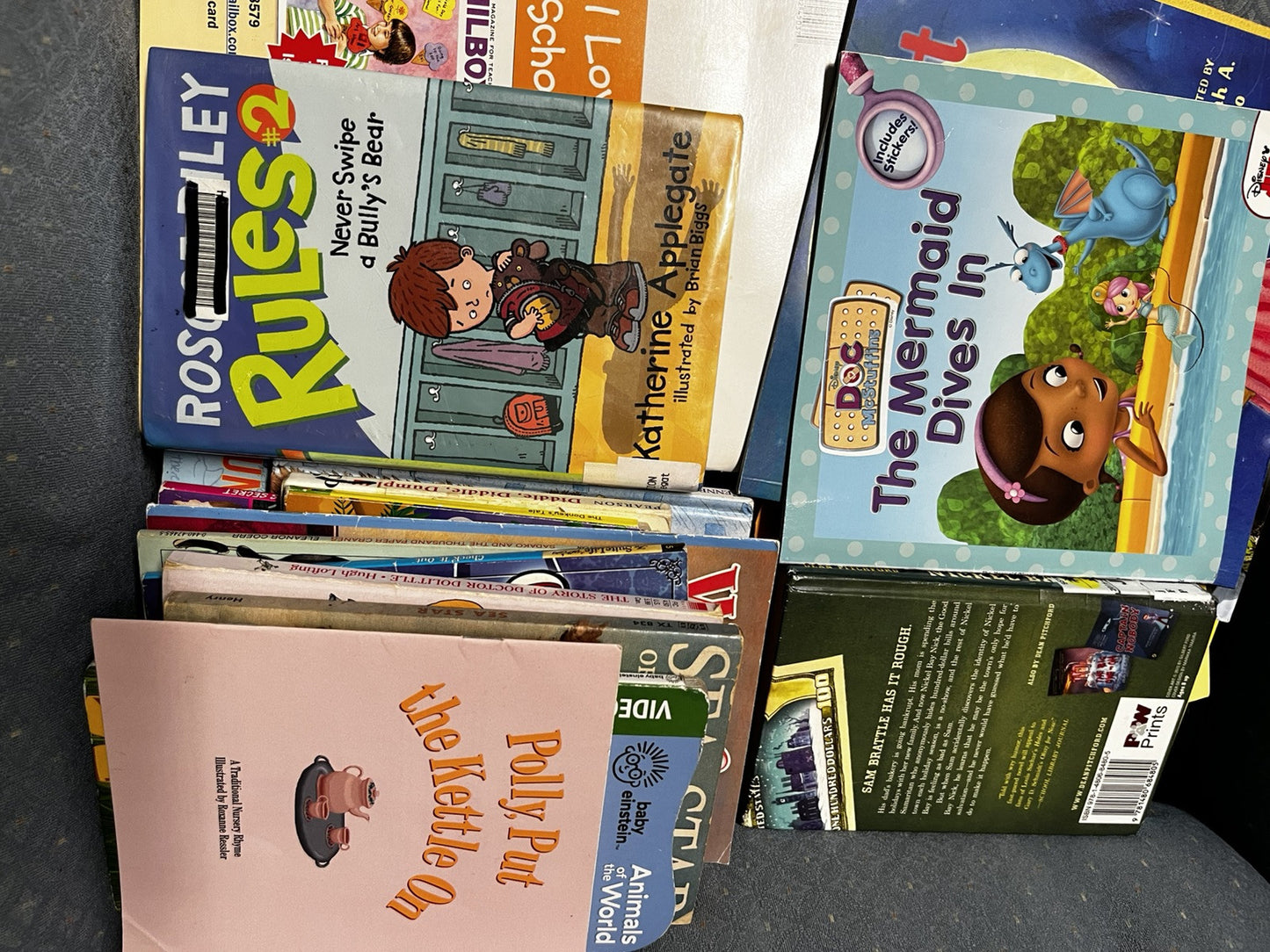 Lot of 30 kids young instant library chapter books bundle paperback - GOOD