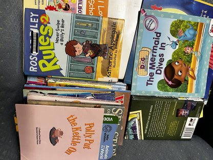 Lot of 30 kids young instant library chapter books bundle paperback - GOOD
