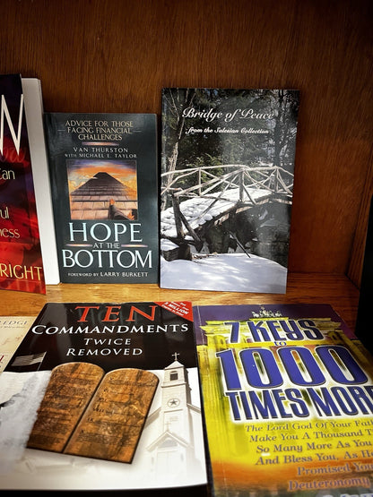 Lot of 8 Christian Books Mixed Lot
