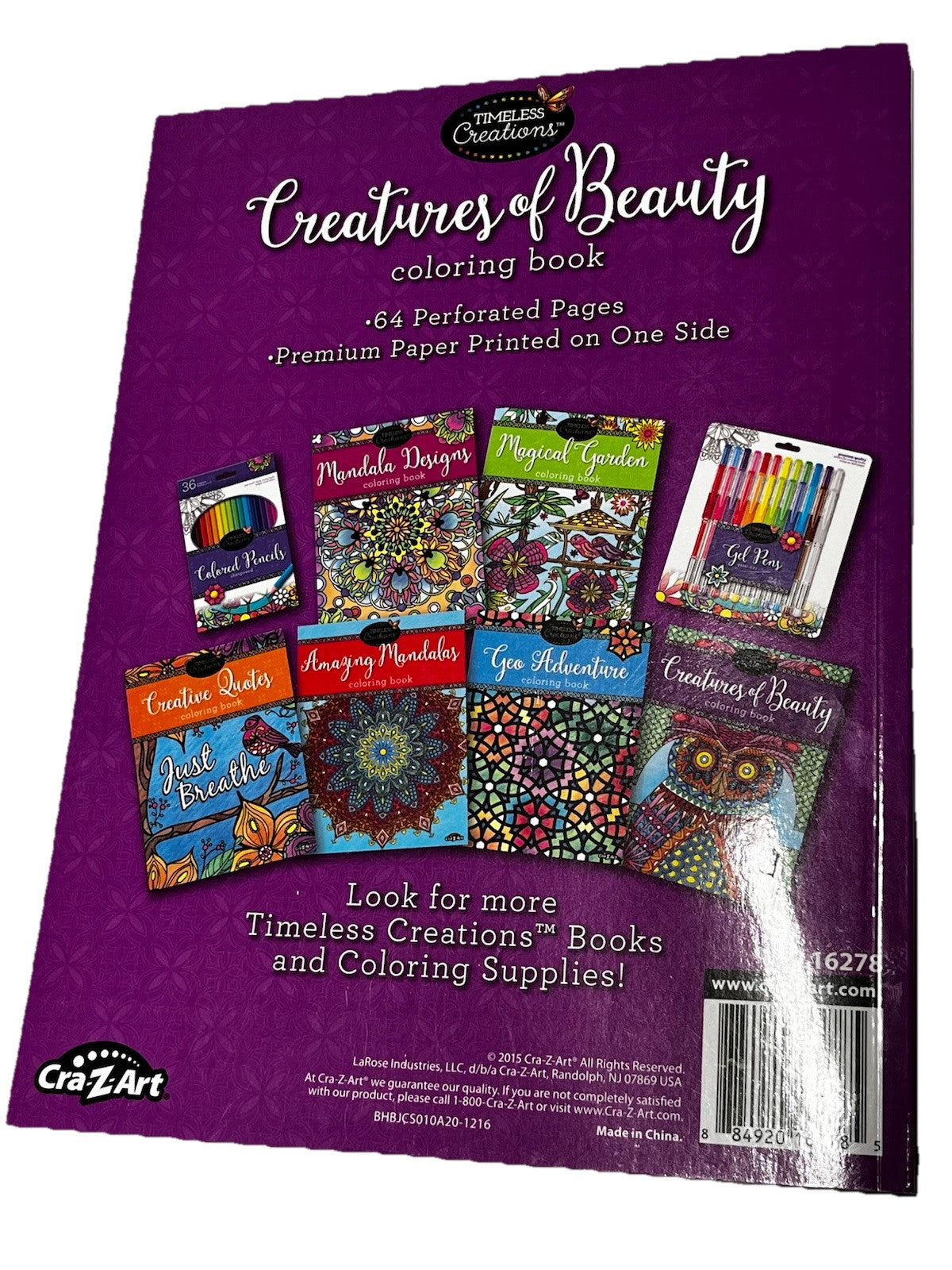 Creatures or Beauty Timeless Creaions Cra--Z-Art