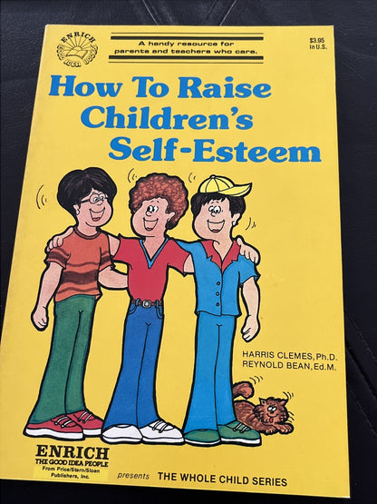 4 Books Lot Whole Child Series Self-Esteem Responsibility Discipline Climes 1980