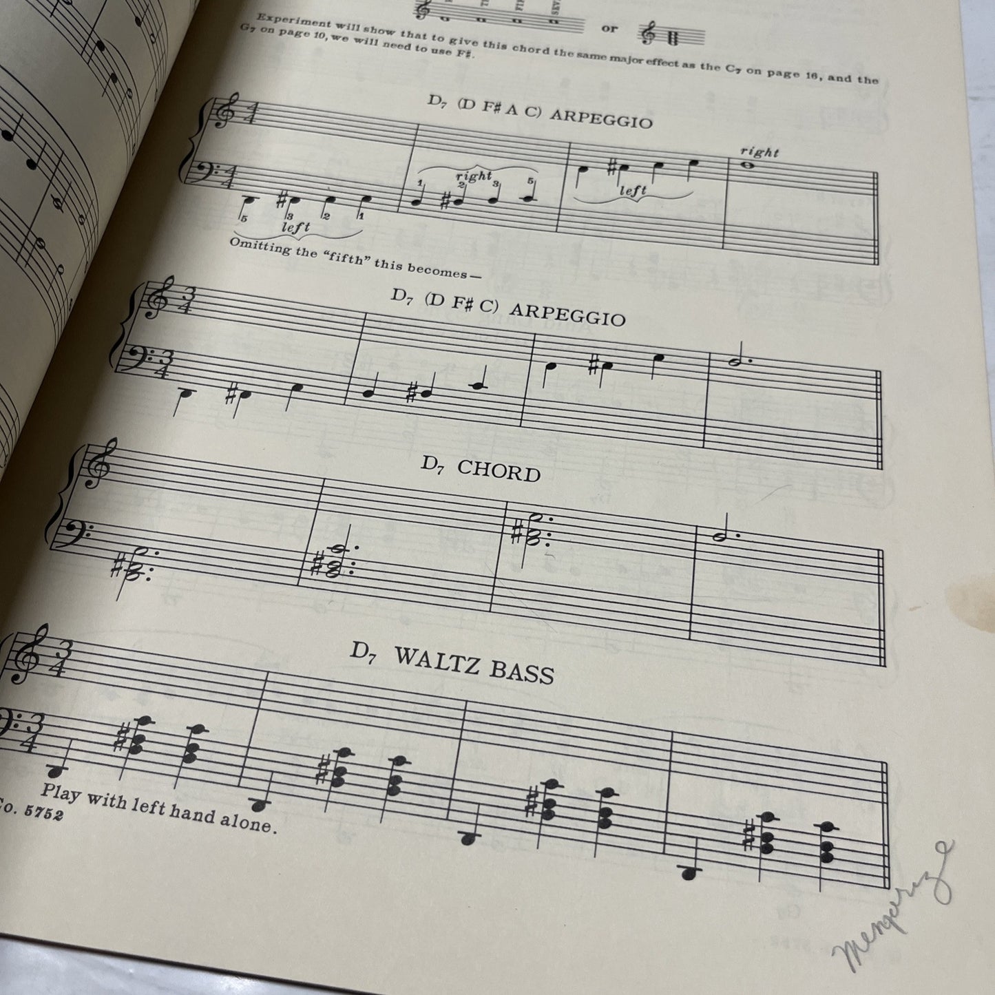 THE ADULT EXPLORER AT THE PIANO STAPLE BOUND – 1937 SHEET MUSIC