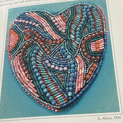 One bead at a time: Exploring creativity with bead embroidery by Robin Atkins