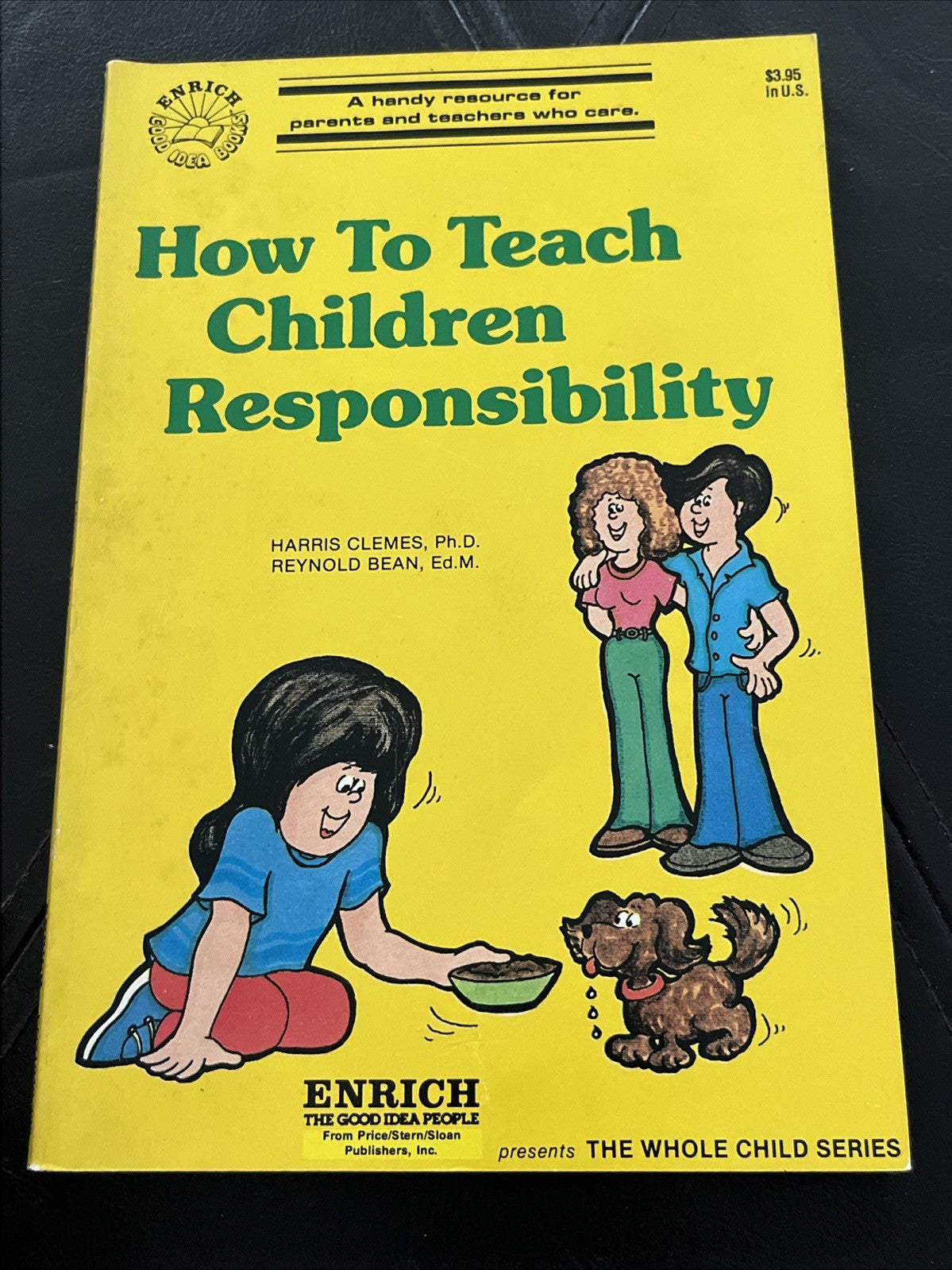 4 Books Lot Whole Child Series Self-Esteem Responsibility Discipline Climes 1980