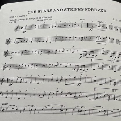 The Stars And Stripes Forever John Phillip Sousa piano sheet music Vintage 1897