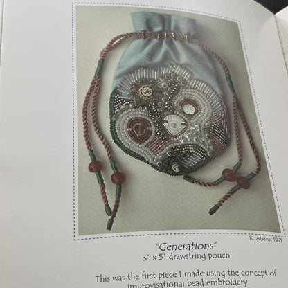 One bead at a time: Exploring creativity with bead embroidery by Robin Atkins