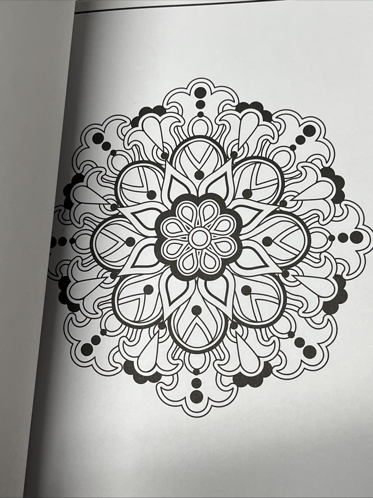 Adult Coloring Book for Stress Relief, Mandala Designs, 64 Design Pages