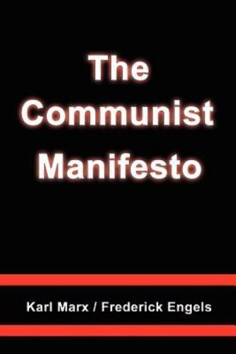 THE COMMUNIST MANIFESTO By Karl Marx & Frederick Engels **LIKE NEW**